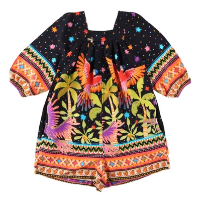 Macaquinho Infantil Color Girl Estampado Macaquinho Infantil Color Girl Estampado